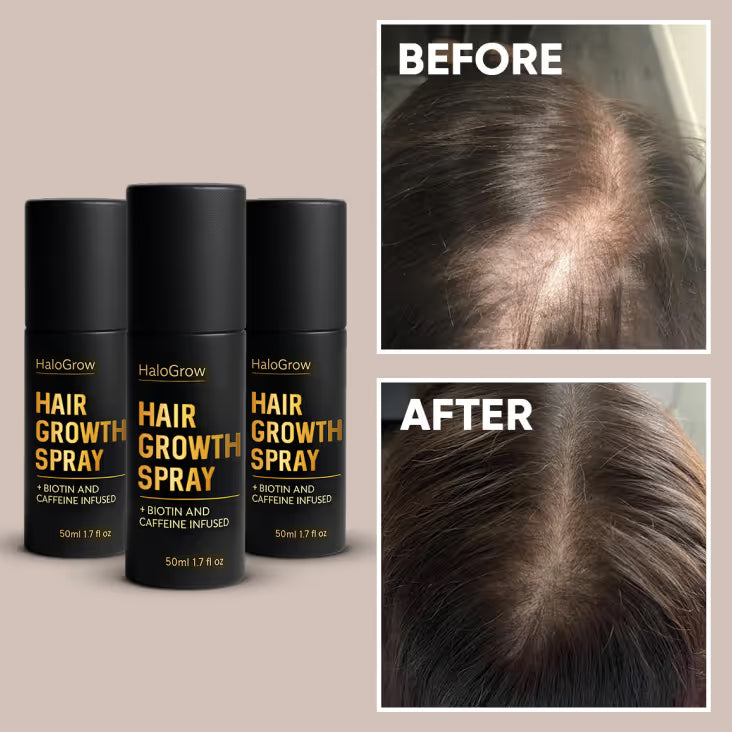 Thicker, Healthier Hair With HaloGrow Hair Spray