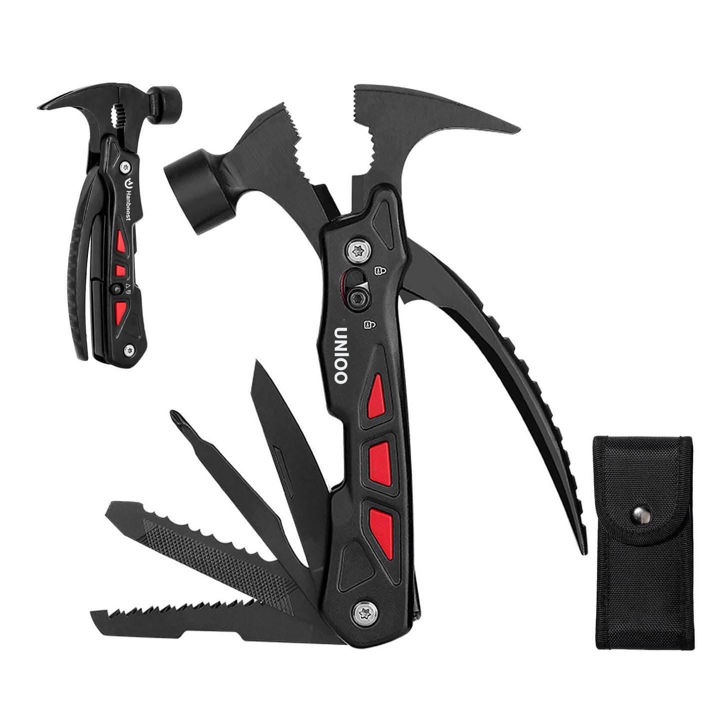 UNIO H1 Multi Tool Hammer 12 in 1  with Safety Lock