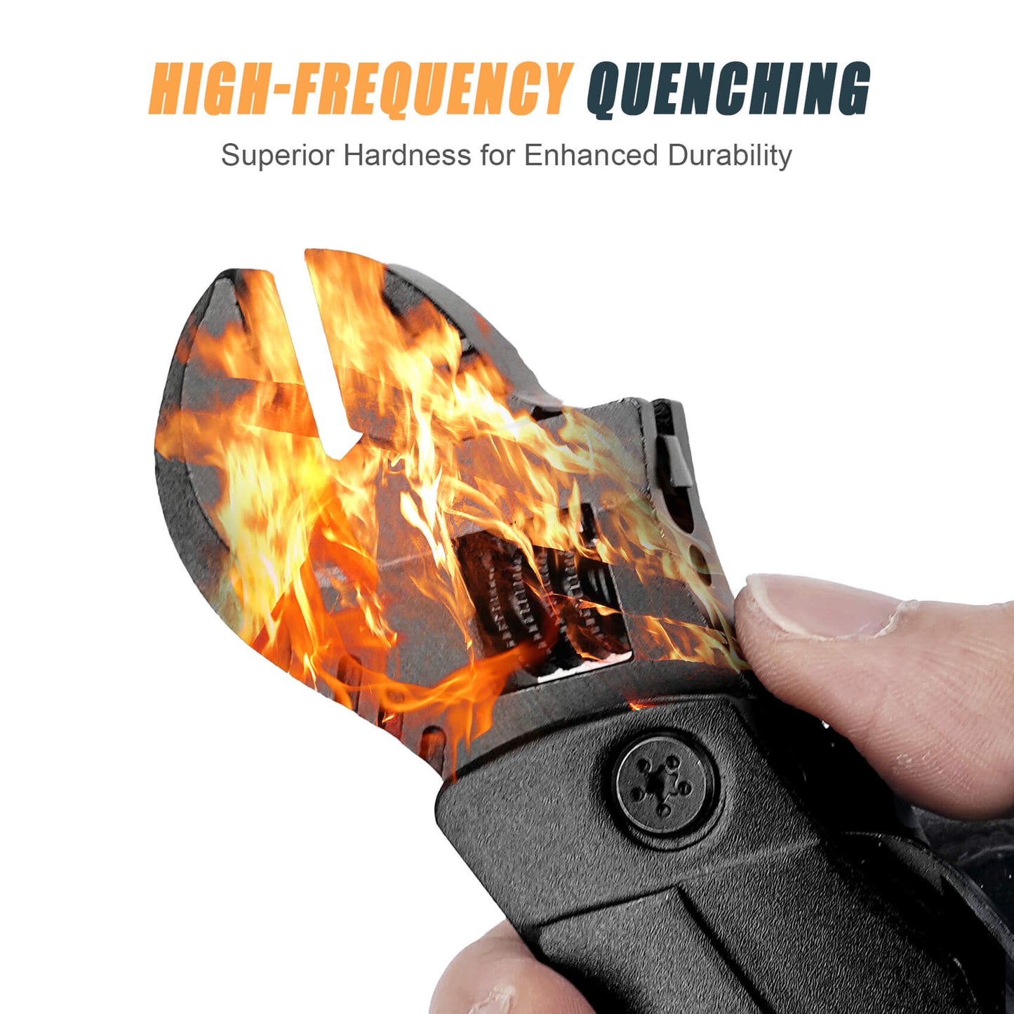 Unioo 19 In 1 Multitool Wrench with Wire Cutter for Outdoor Camping