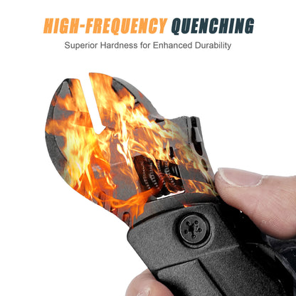 Unioo 19 In 1 Multitool Wrench with Wire Cutter for Outdoor Camping