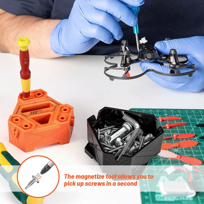 UNIOO X1 Cube-shaped Screwdriver Magnetizer